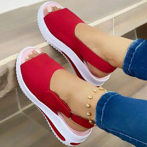 Women Platform Soft Wedges