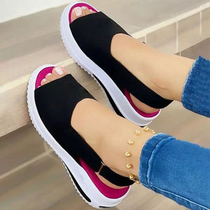 Women Platform Soft Wedges